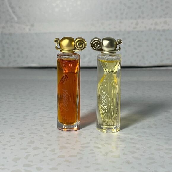 Vintage Givenchy Organza & First Light Mini Eau de Parfum Splash .17 oz / 5 ml - Picture 1 of 4